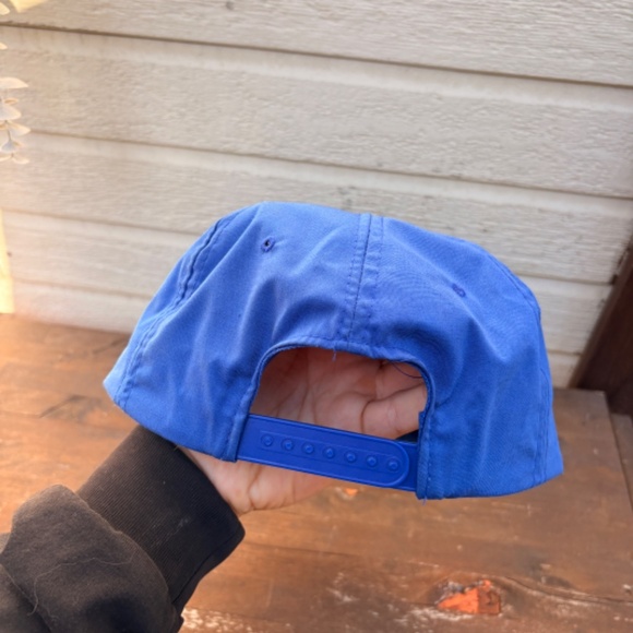 Vintage TRANSCANADA Pipelines trucker hat rope blue snapback - Picture 3 of 4